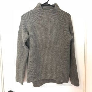 madewell northfield mockneck sweater